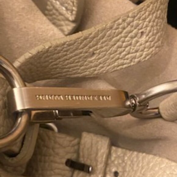 AUTHENTIC`ALEXANDER WANG BUCKLE BAG SATCHEL & DUST BAG..`100% GENUINE SUEDE - Picture 8 of 15